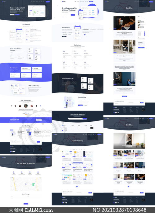 淄博軟件定制開發(fā) 打造專業(yè)高效的主題網(wǎng)站頁面設(shè)計(jì)模板素材庫(kù)